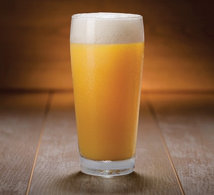 Hazy pint of Electric Juice IPA